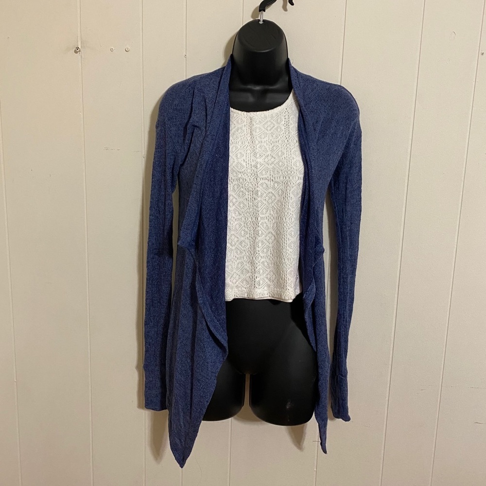 American Eagle Navy Cardigan